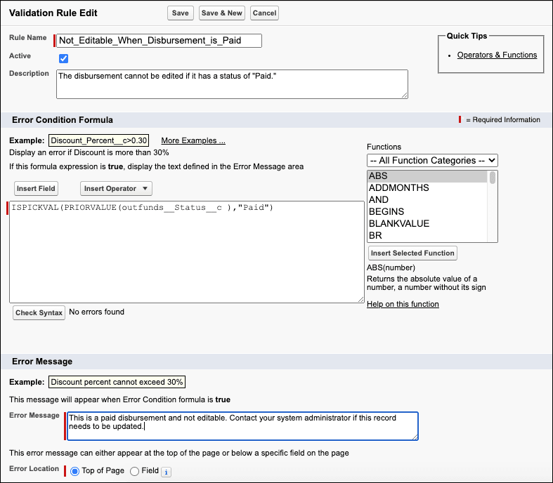 Fix Field _ Custom _ Validation _ Exception in Salesforce: Causes & Solutions